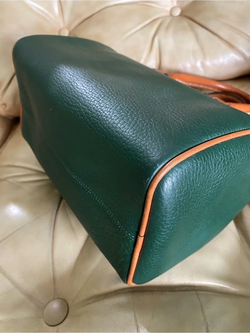 LKNW Dooney & Bourke Vintage R28 Satchel Top Handle All Weather Leather Ivy - Picture 11 of 16